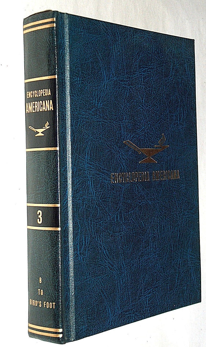 1966 Encyclopedia Americana Replacement Blue Edition Volume
