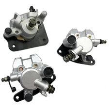 Front & Rear Brake Caliper w/Pads for Yamaha Kodiak 450 500 YFM400/450 2005-2006