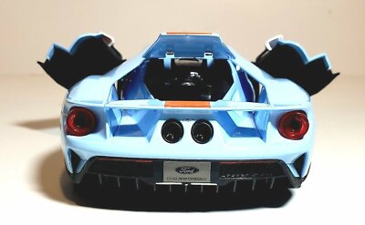 1/18 2017年製　フォードGT 1/18, 2017 Ford GT , light blue , Gulf colors , | eBay