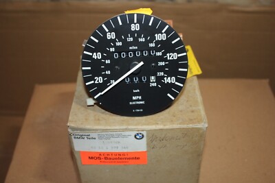 BMW E30 SPEEDOMETER GAUGE MPH INSTRUMENT CLUSTER MOTOMETER US UK 