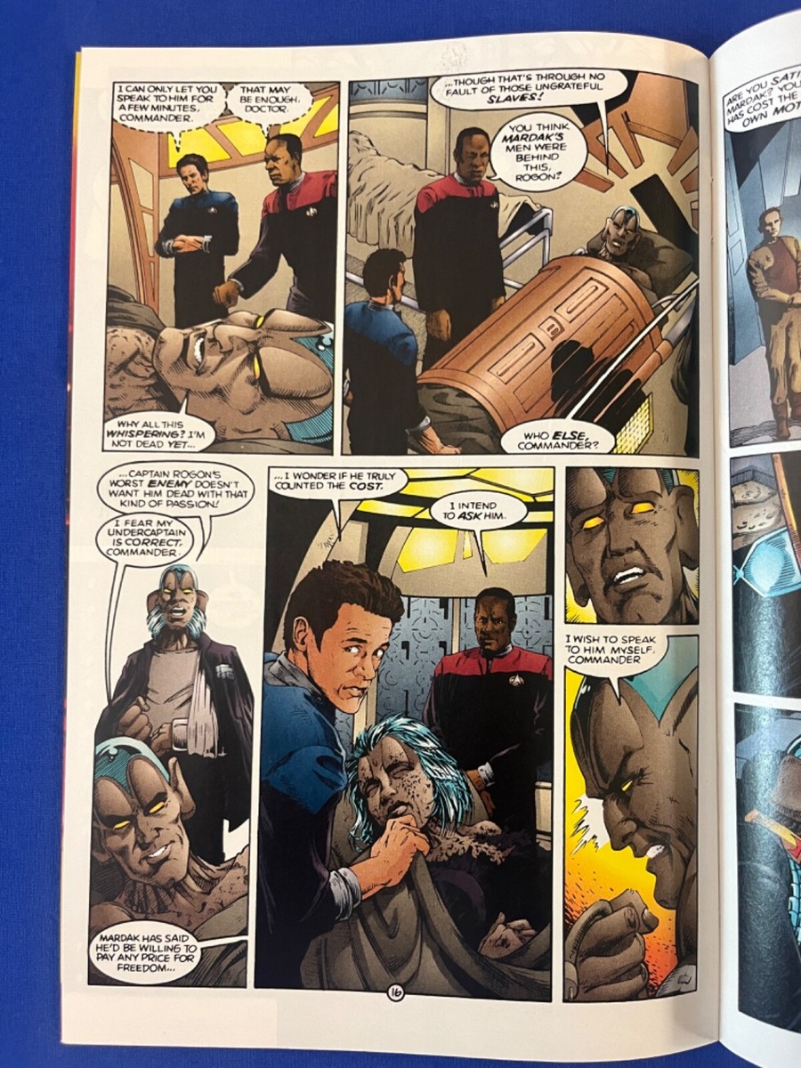 STAR TREK: DEEP SPACE NINE #5 Dec 1993 Malibu Comics FREE USPS