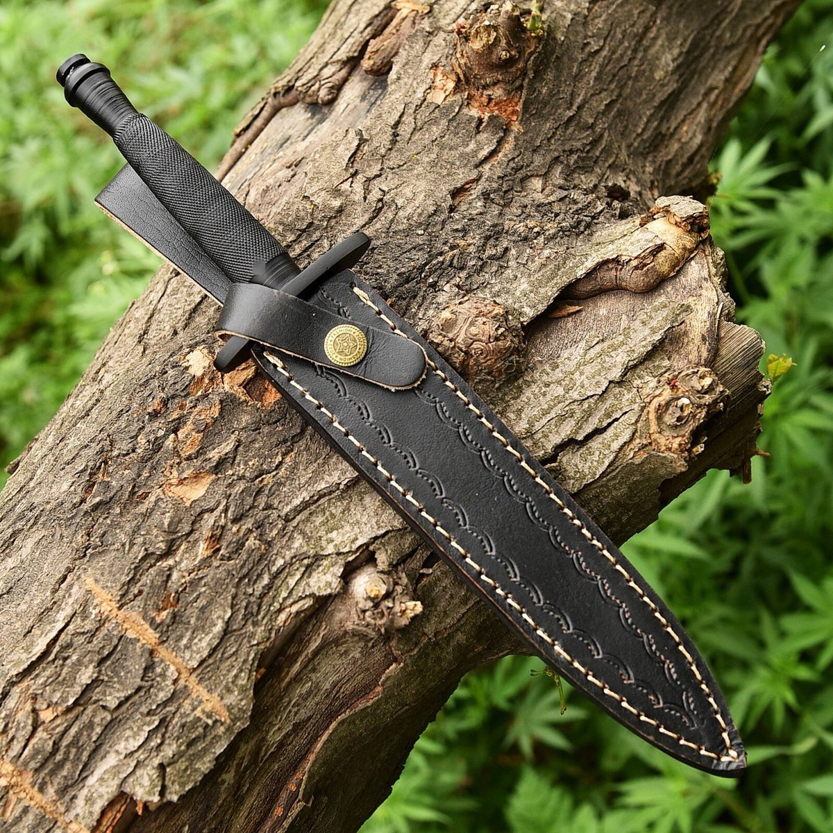 V-42 WW2 US British Army Dagger Knife Fixed Blade Double Edge Full