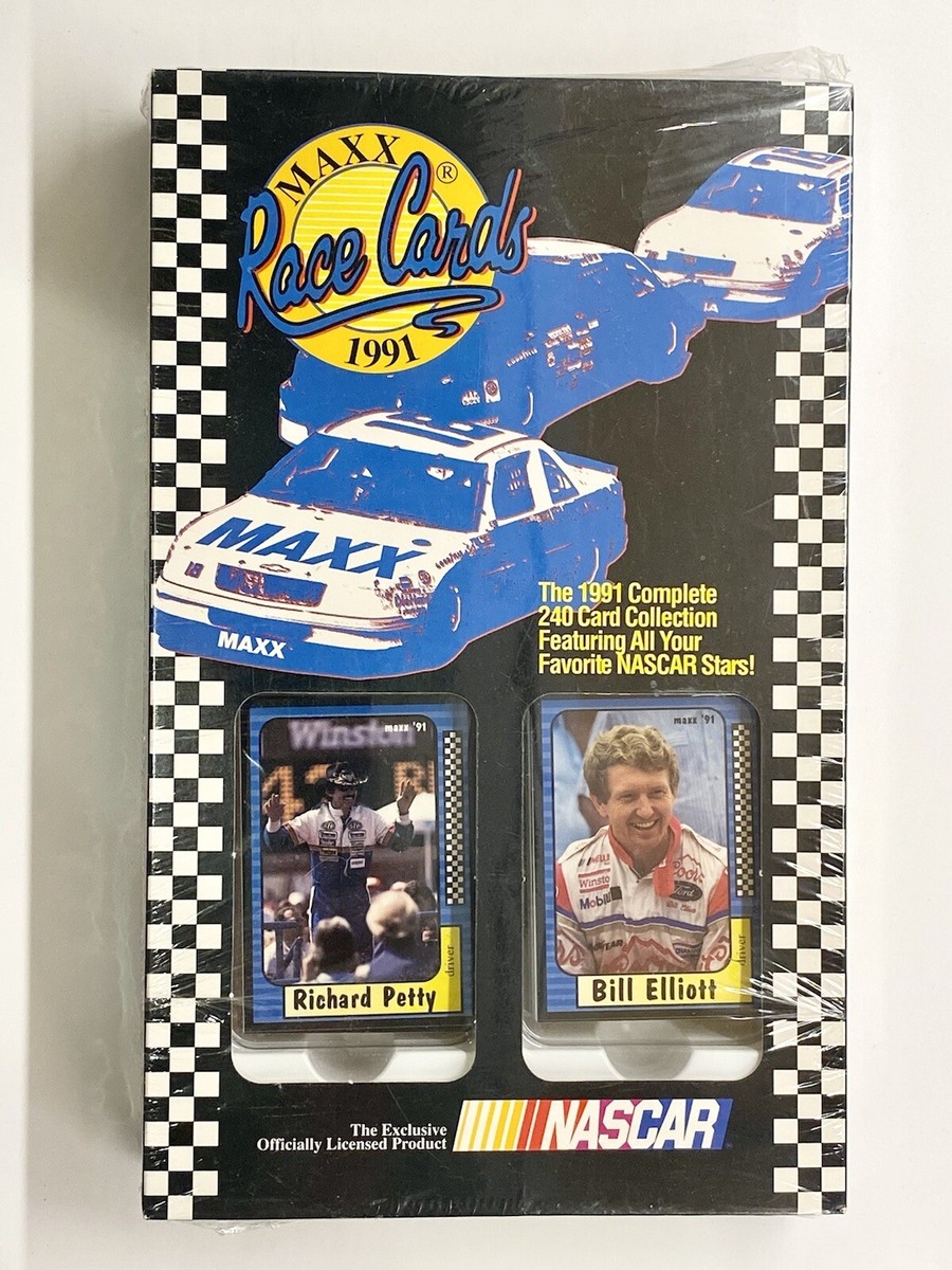 Maxx 1991 Factory Sealed Race Card Set NIB 240 Cards | eBay