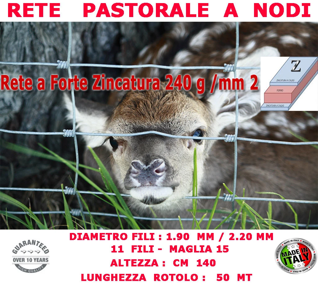 Corda Elettrica Per Recinzioni Turbo 200m – Conduttività 1,8 Ohm/m, 3 Fili In NIRO, Resistente UV, Ideale Per Pecore (Bianco) - 2