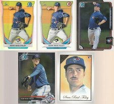 ⚾ 20 different SEAN REID-FOLEY cards lot 11 RC 2014 - 2021 all Jays w/ Utz RC