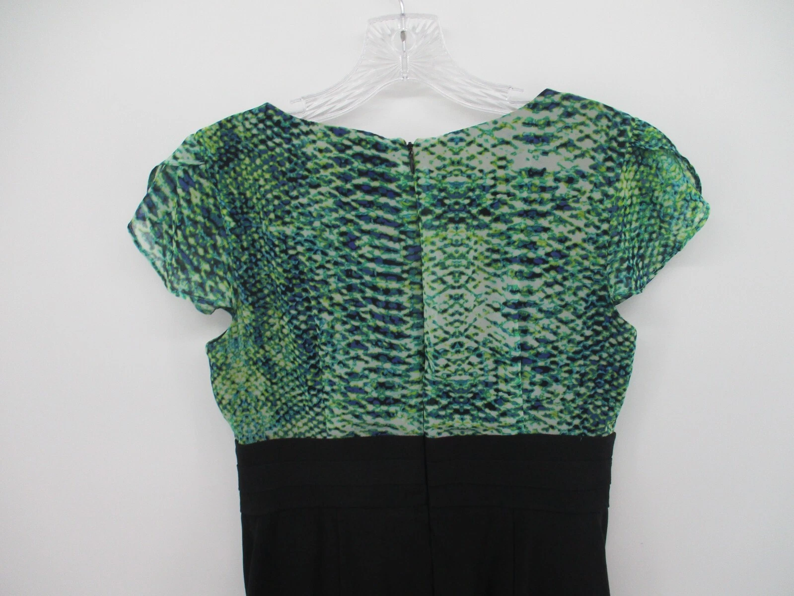 Abito Alyx Limited taglia 6 manica ad aletta girocollo chiusura zip impero vita foderato