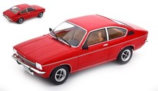 Modellino auto scala 1:18 OPEL KADETT C COUPE GTE 1975 RED modellismo statico