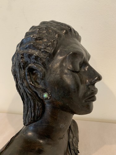 Cerámica Cerámica Busto Femenino ESCULTURA MUJER MODELO FEMENINO - Imagen 6 de 24