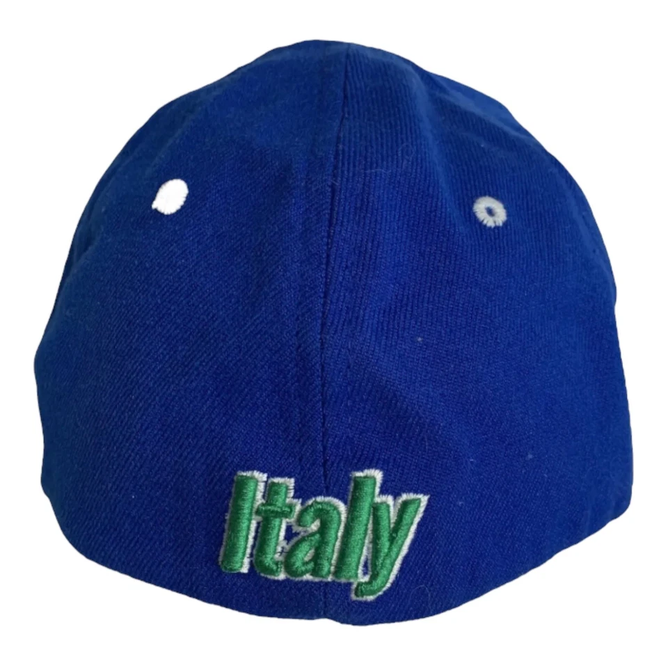 Gorra Fútbol Italia Fútbol Zephyr Ajuste Elástico Z Copa Mundial de la FIFA Talla Pequeña Foto 3 de 4