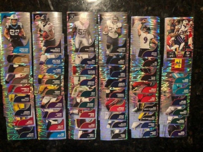 2019 Panini NFL Football Stickers Collection ALL STICKER FOILS FOIL YOU U PICK