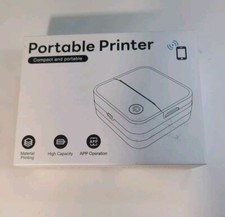 INVISEN Label Maker Machine Mini Label Printer Portable Thermal Printer