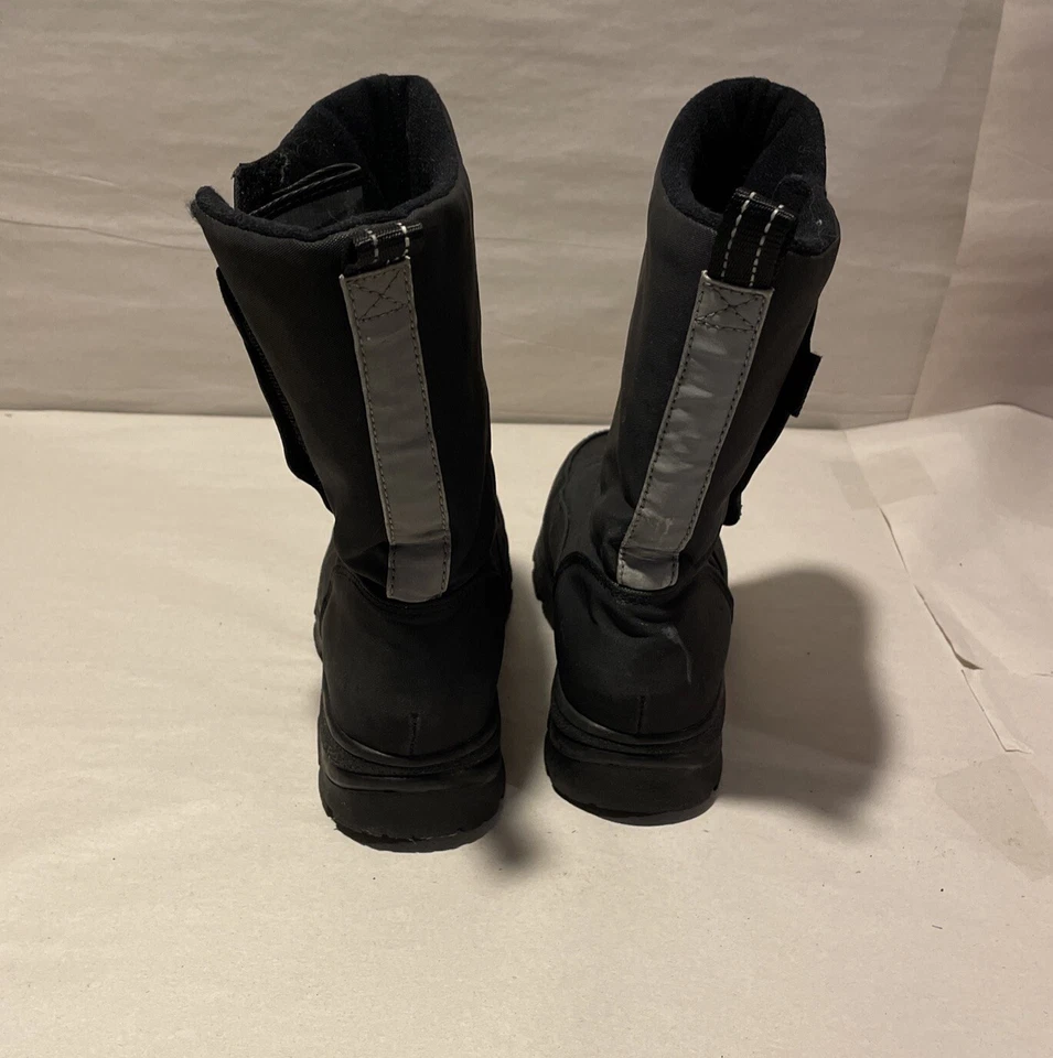 Botas de nieve Lands End juveniles talla 2 negras Foto 4 de 4