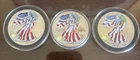 (Lot of 3) Colorized 1999 Silver Eagles ~Brilliant Uncirculated