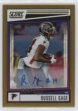 2022 Score Gold Zone Signatures 10/50 Russell Gage #38 Auto 0w8f