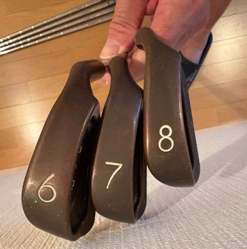 Ping EYE2 Beryllium Copper Orange Dot Iron Set #2-9,W,S (10 Clubs) / Steel Shaft - Picture 9 of 11