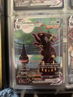 Umbreon VMAX Alternate Art Secret 215/203 SWSH07 Evolving Skies Holo