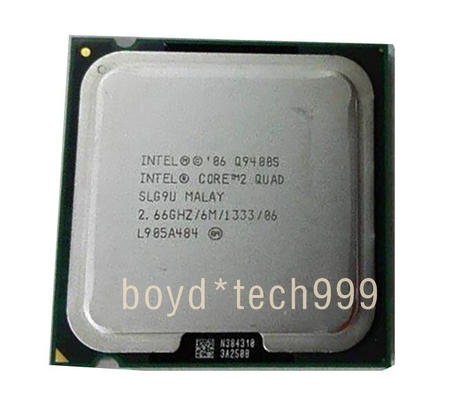 Intel Core 2 Quad Q9550S Q8200S Q8400S Q9400S Q9505S LGA775 CPU Processor - Image 2 of 4