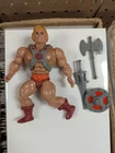 Vintage Mattel Masters Of The Universe He-Man Action Figure Complete 1981