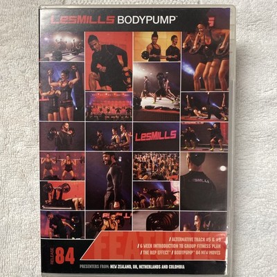 Les Mills Body Pump New Release 84 Complete Set 