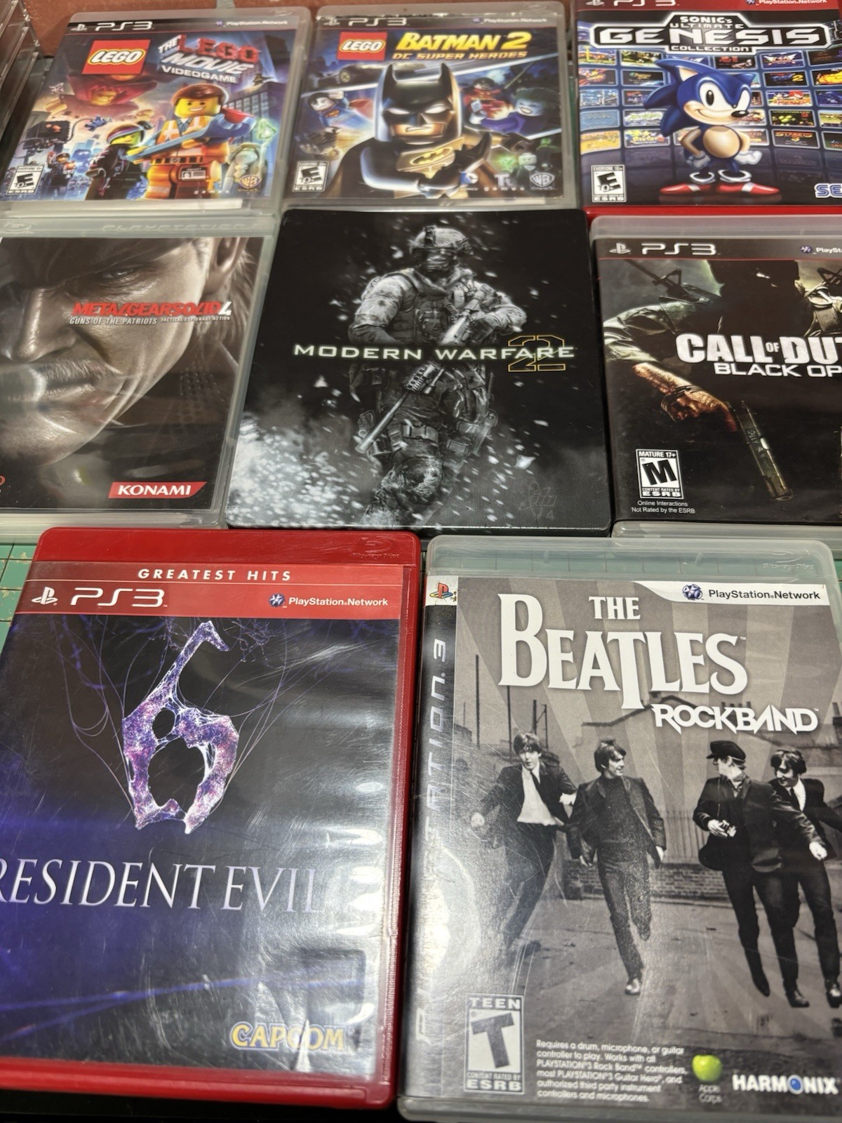 playstation 3 games lot