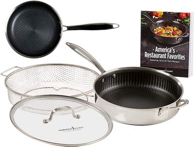 Copper Chef Titan Fry, 9.5 inch with 8 Pan, stainless-steel 