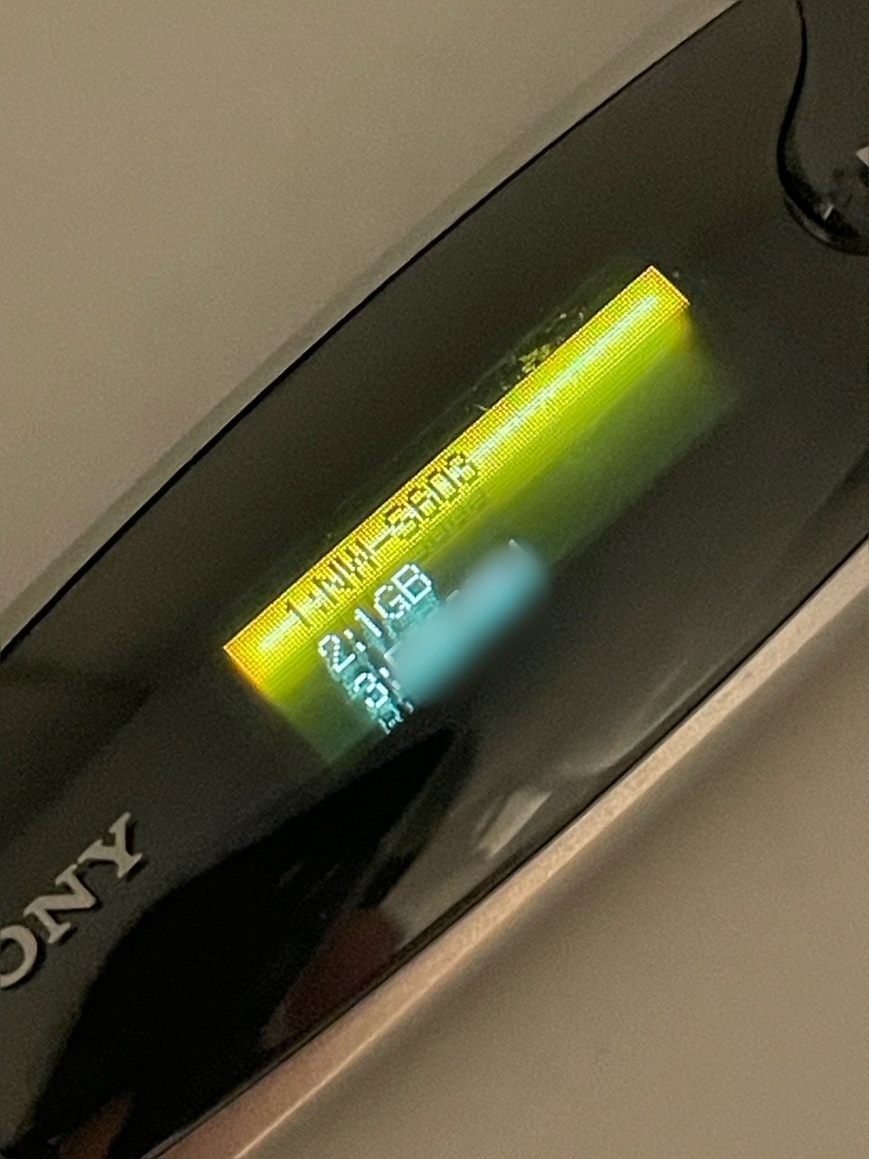 NW-S603 MP3 1GB Player by Sony Walkman Japan [Heavily Used]