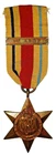 The Africa Star Medal 1st Army with clasp, WW2 - Genuine, EF Condition