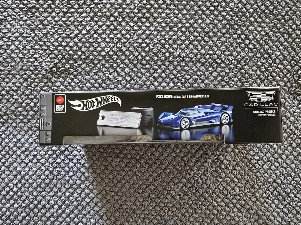 Hot Wheels Mattel Brick Shop Cadillac Project GTP Hypercar New Sealed - Image 3 of 4