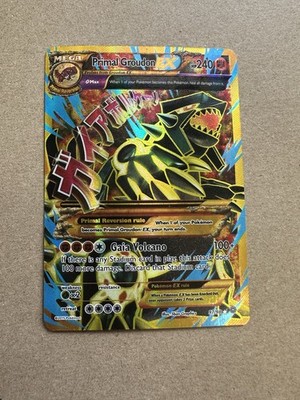 primal groudon pokemon card price Pokémon TCG Primal Groudon-EX Holo Rare Card 97/98