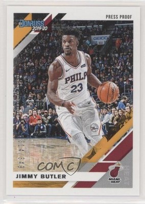 2019-20 Panini Donruss Press Proof Silver 314/349 Jimmy Butler #152 5l1