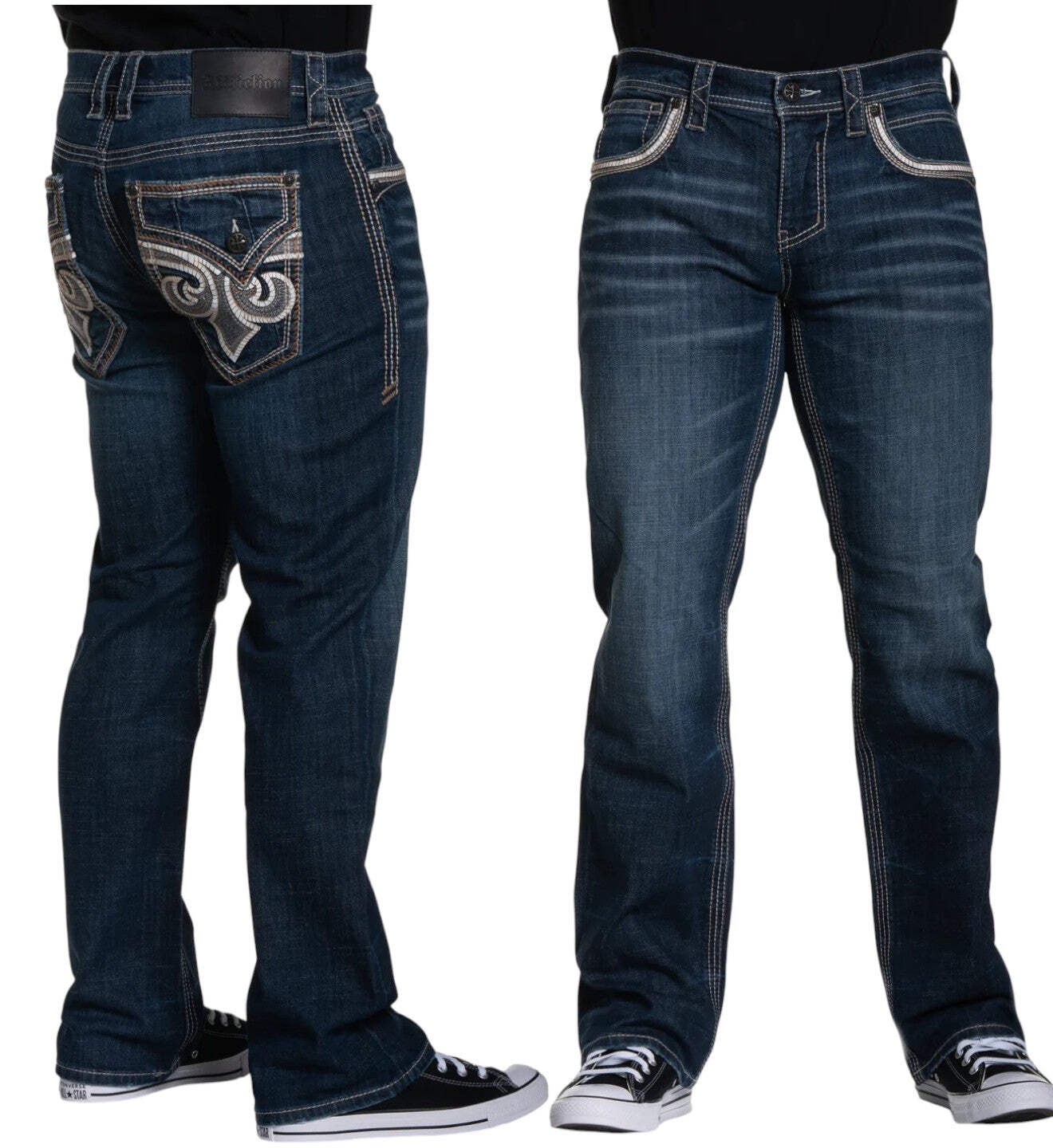 Affliction Men s Denim Jeans Blake Alder Inseam 34 26090₽