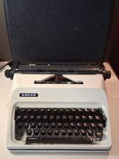 Vintage Adler Junior 12 Portable Manual Typewriter Working