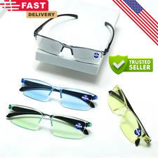 Smart Automatic Zoom Reading Glasses Anti Blue Ray Eyeglasses Autofocus Power...