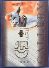 WILLIAM GREEN 2002 UD Sweet Spot Rookie Gallery Jersey RC /100 GOLD PARALLEL