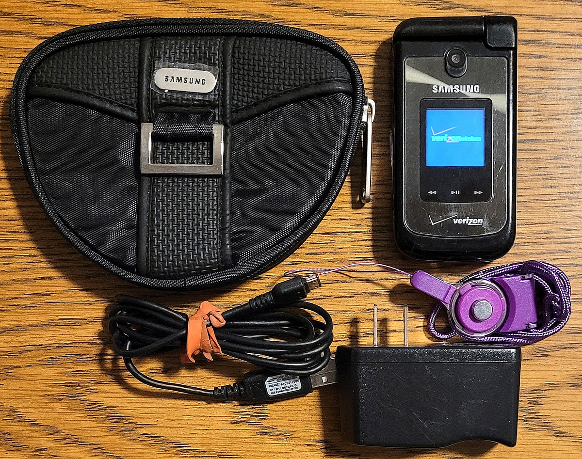 <fusuni決済> スマートフォン Samsung Zeal SCH-U750 - Black ( Verizon ) Super Rare Dual Flip