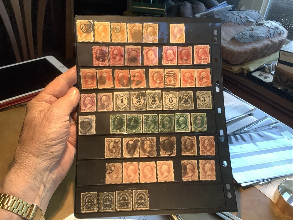 Official Early Issues US 1873, 1875 ,1879 +1911. Better Lot of 52 Stamps - Image 2 of 4