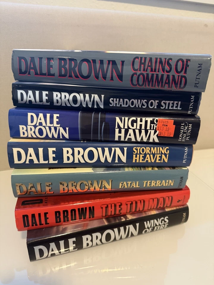 Dale Brown Hardcover Book Lot bundle. Great condition.  - Image 3 of 4