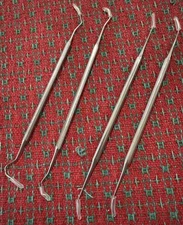 4 PIECE MECHANIC  MACHINIST STAINLESS STEEL PICK SET Probe Set