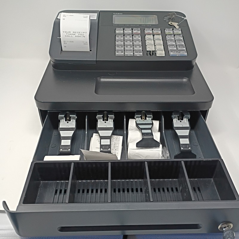 Casio PCR-T273 Electronic Cash Register Operator Keys and drawer keys
