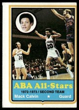 Mack Calvin 1973-74 Topps #230 Carolina Cougars EX OC