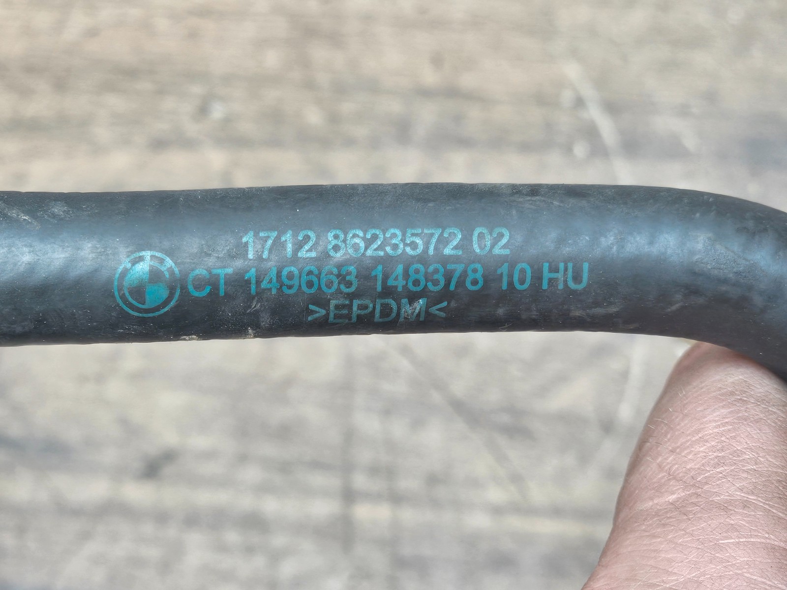 BMW 4 SERIES F32 F33 F36 2.0L ENGINE WATER COOLING COOLANT HOSE PIPE % 2016-2020