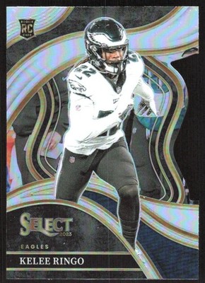 4840J 2023 Panini Select #245 Kelee Ringo Silver Prizms Die Cuts