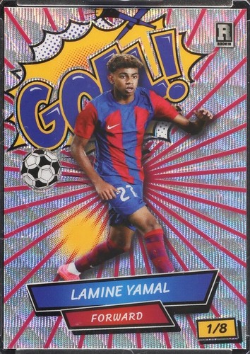 2024 Wild Card Lamine Yamal Splat NSCC Exclusive # 1/10 First On