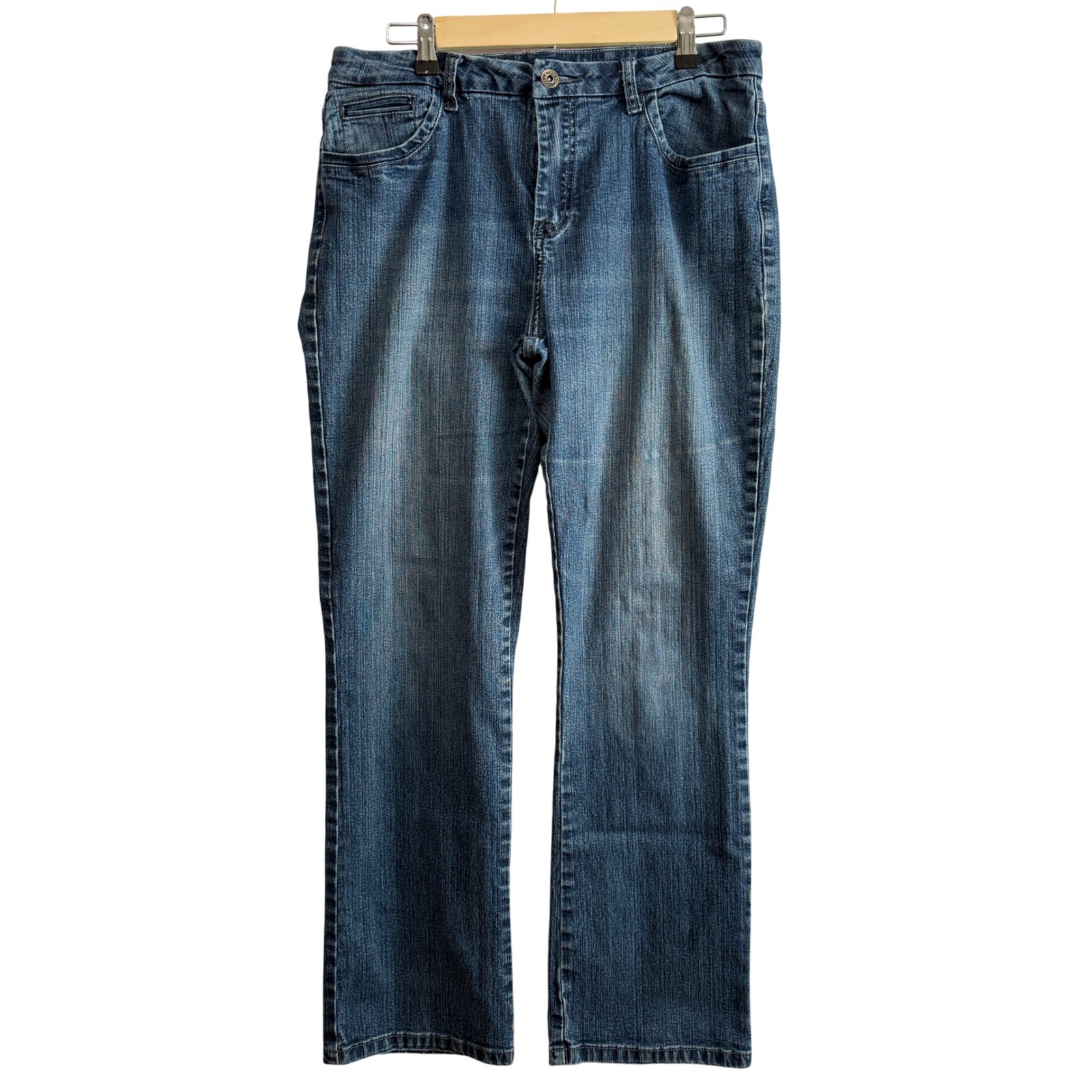 Bill Blass Jeans Women's Bootcut Blue Denim Casual Size 12