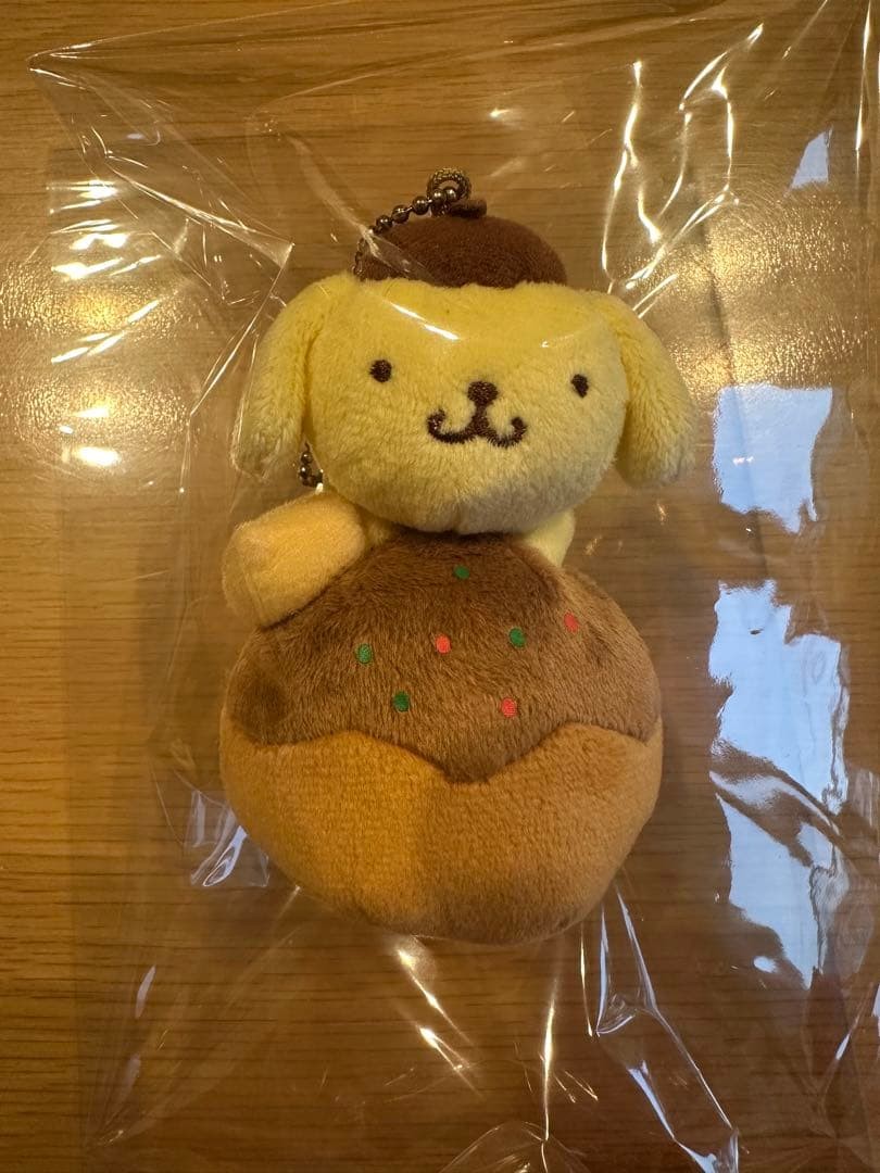 Pompompurin Cafe Pompompurin Takoyaki Osaka Limited Ball Chain #f0d620