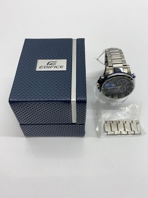 CASIO EDIFICE EQB-600D-1A2JF Bluetooth Solar Chronograph Men Watch Used w/Box