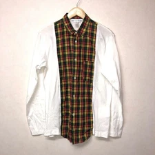 USED COMME DES GARCONS CHECK SHIRT GOOD