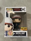 Funko POP! Stranger Things Dustin & Dart No. 593 Vaulted Hot Topic Exclusive