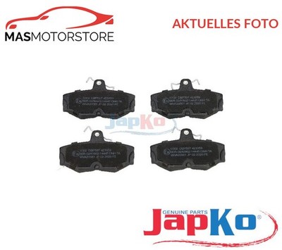 SATZ BREMSBELÄGE BREMSKLÖTZE HINTEN JAPKO 510302 V NEU OE QUALITÄT