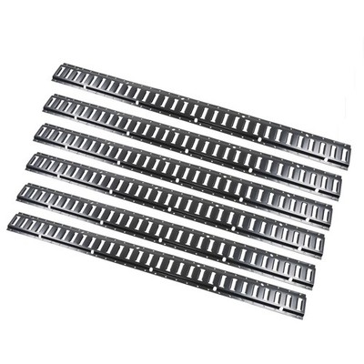 6 Pack 5' E Track Tie Down Rail Kit For Trailers Universal Fitment Carbon Steel